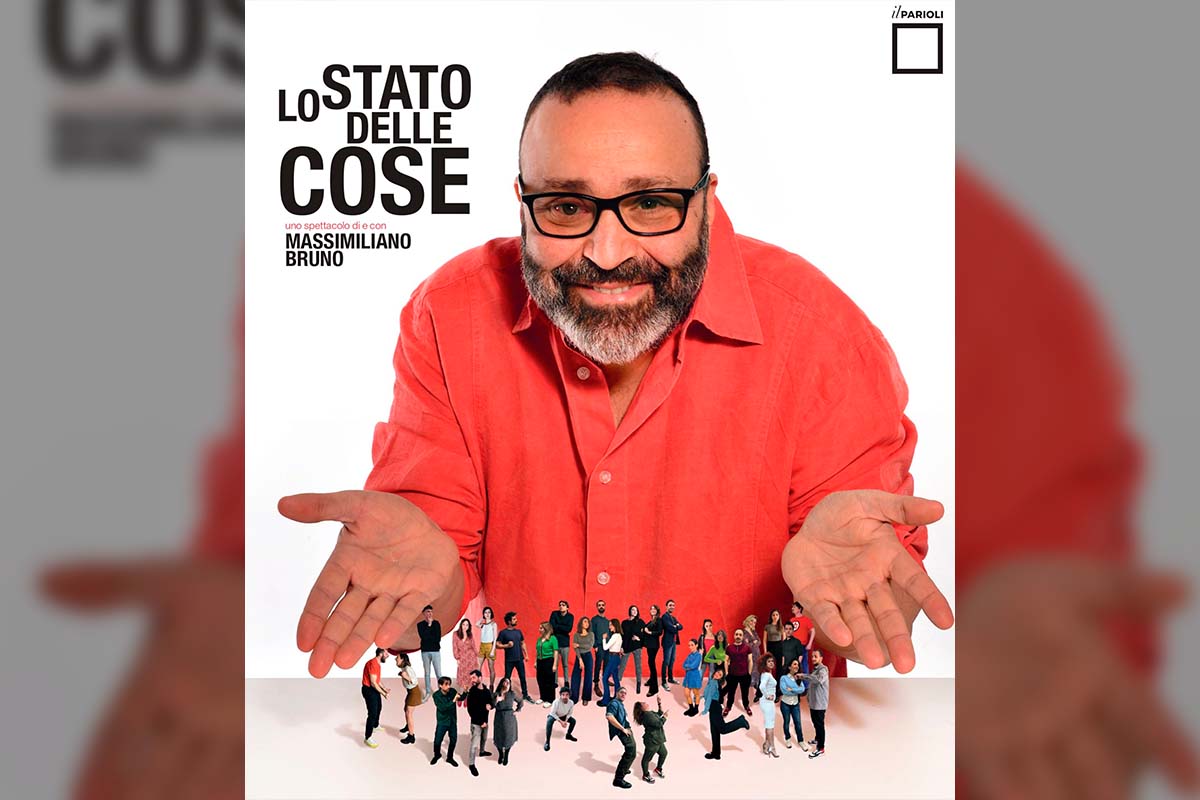 Lo stato delle cose, il nuovo spettacolo di Massimiliano Bruno. Dal 3 al 21 maggio 2023 al Teatro Parioli di Roma